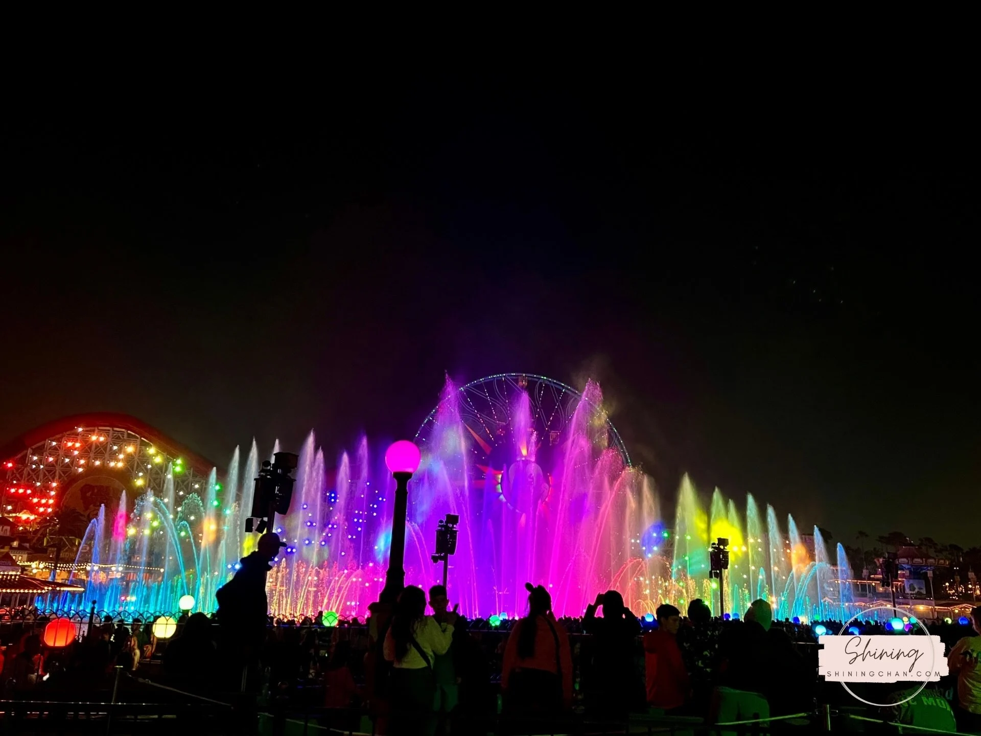加州迪士尼 70th World Of Color Happiness 2