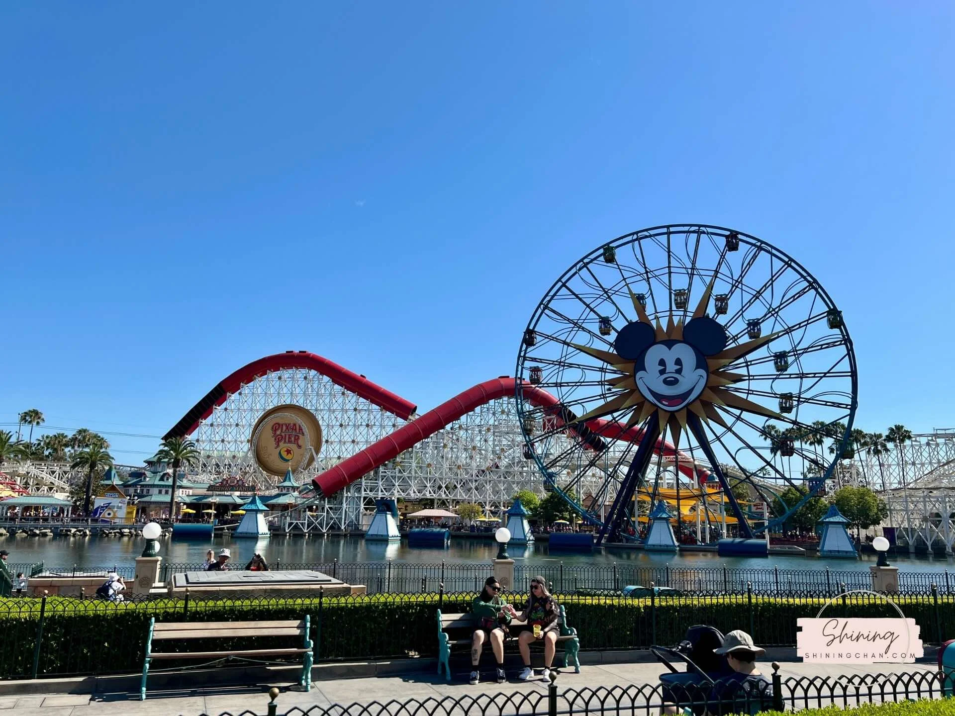 加州迪士尼 Pixar Pier 皮克斯摩天輪