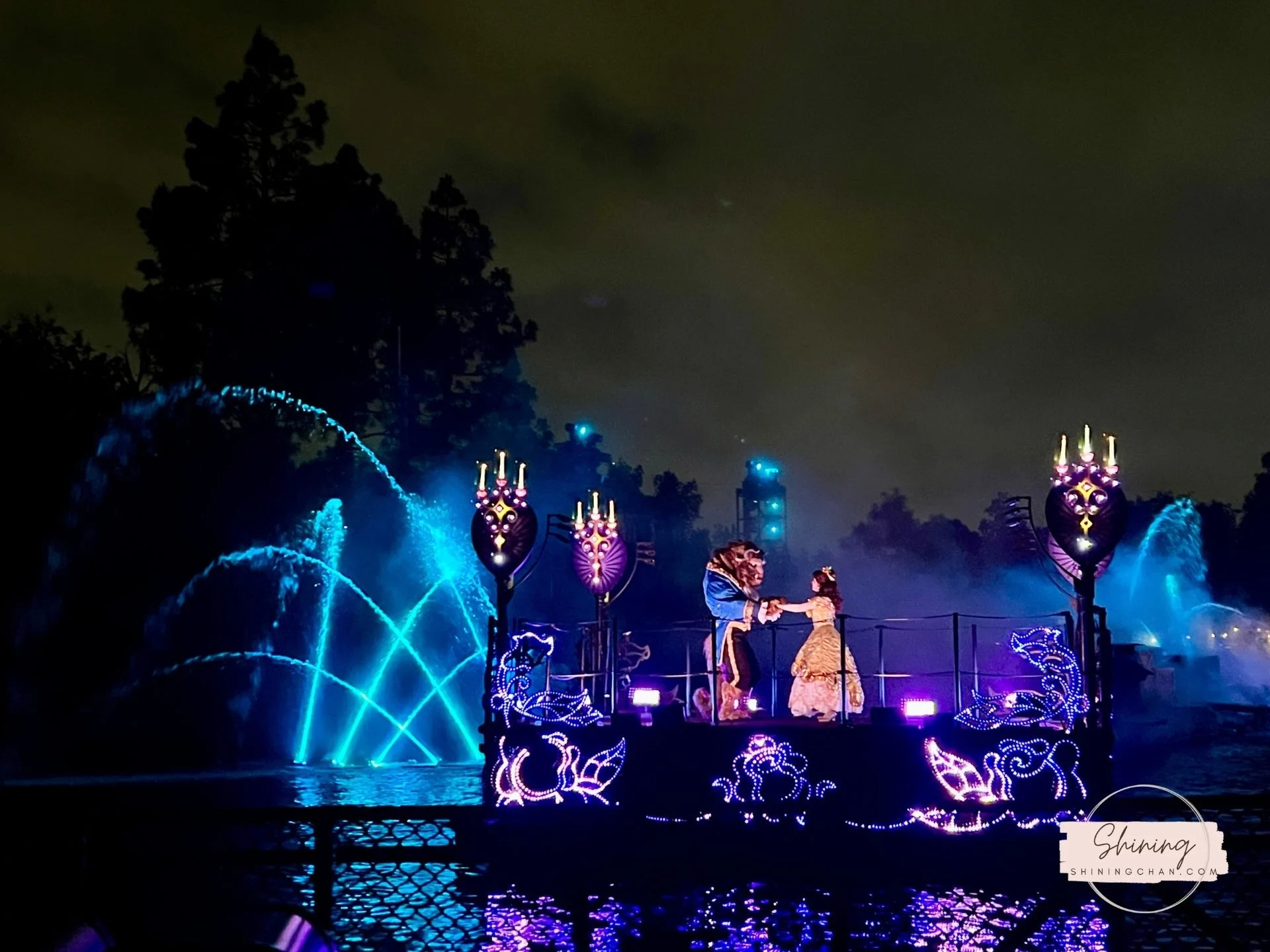 加州迪士尼 Fantasmic